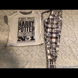 Harry Potter PJ set